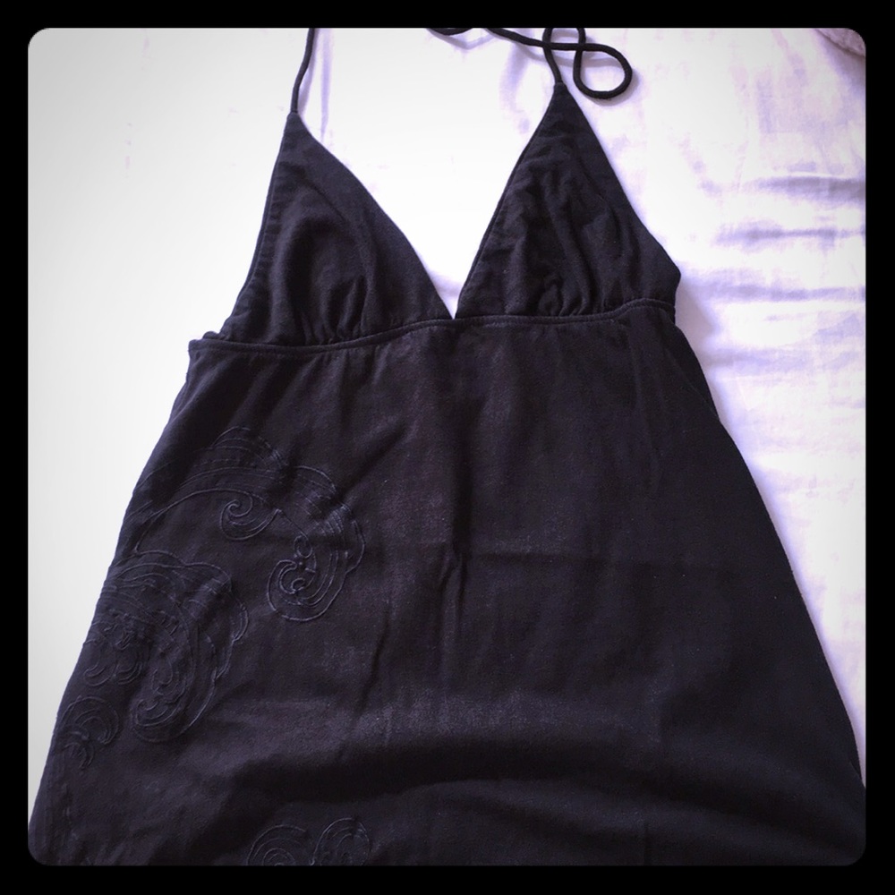 Black Billabong halter top